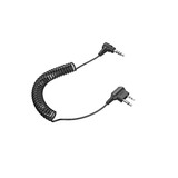 2-WAY RADIO CABLE for MIDLAND TWIN-PIN CONNECTOR for TUFFTALK & CAST