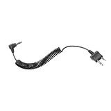 2-WAY RADIO CABLE with STRAIGHT TYPE for MIDLAND for TUFFTALK & CAST